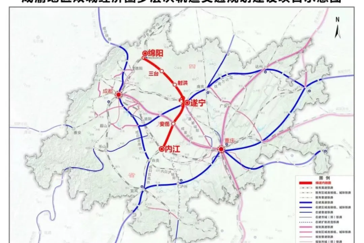 这条铁路将开工，泸州往返川中、川北更便捷...